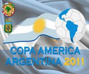 Puzzle Λογότυπο Κόπα Αμέρικα 2011 Αργεντινή